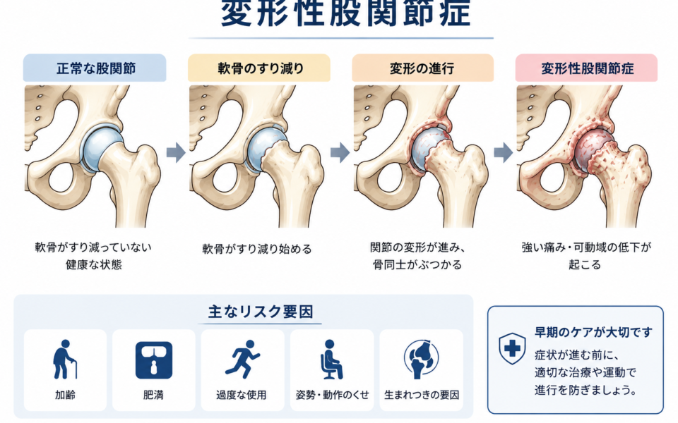 変形性股関節症
